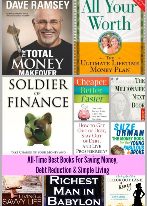Best Books For Saving Money Debt Reduction Simple Living | KansasCityMamas.com