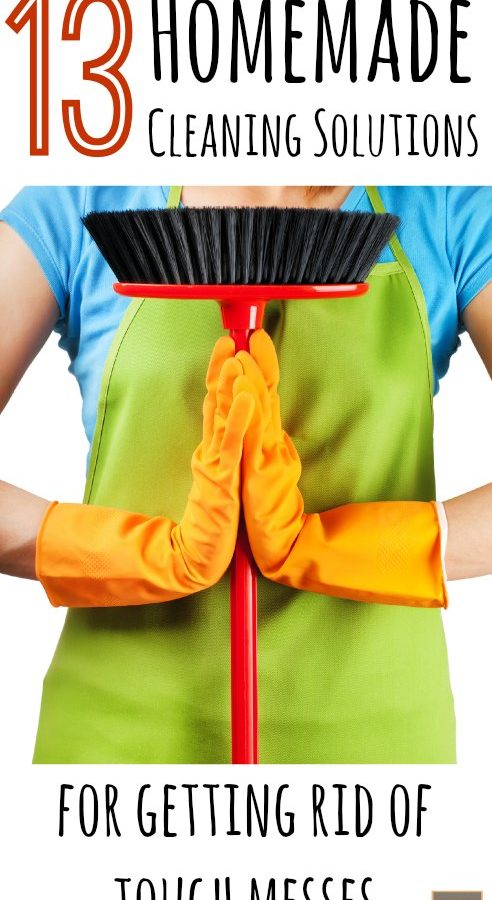 Homemade Cleaning Solutions For Getting Rid of Tough Messes