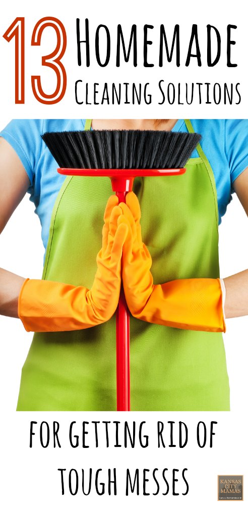 Homemade Cleaning Solutions For Getting Rid of Tough Messes | KansasCItyMamas.com