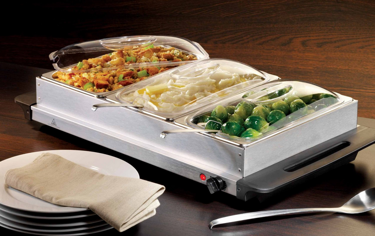 Buffet Servers & Warming Trays at