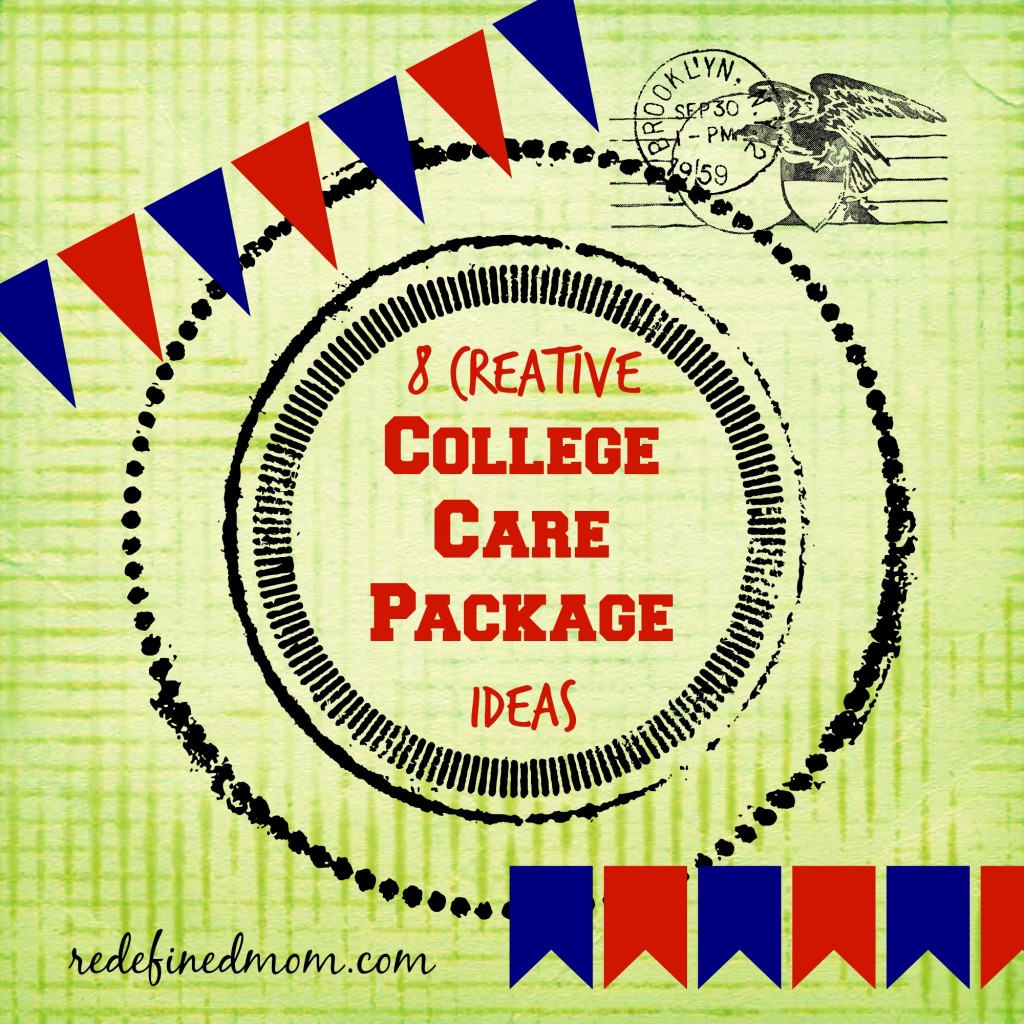 Send your older kiddos some love with these 8 creative college care package ideas!