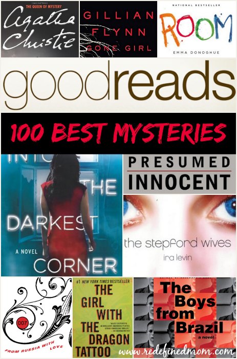 Here are the 100 Best Mysteries and Thrillers of All Time - Voted On By The Folks at Goodreads