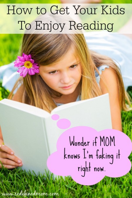 Tired of your kids playing electronics ALL.THE.TIME? So was this mom, so she came up with ways to get her kids to enjoy reading instead of phoning it for 20 minutes everyday via RedefinedMom.com