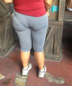 Wrong Underwear For Yoga Pants