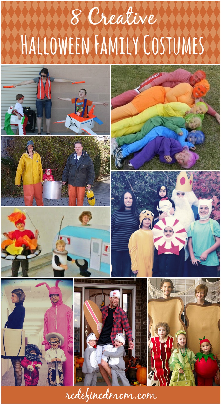 8 Creative Family Halloween Costume Ideas (or Groups)