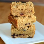 Looking for fall dessert that isn't too sweet? This Cranberry Peanut Bar Recipe is a great mix of sweet, tart, creamy, and salty and is AWESOME with a cup of coffee.