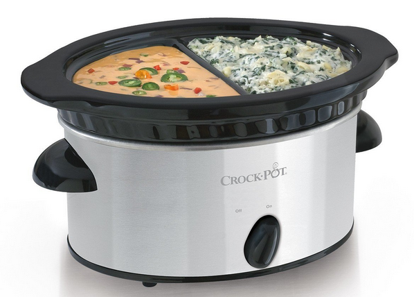 Crock-Pot Double Dipper Warmer Slow Cooker for $14.88