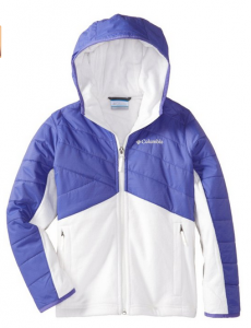 Purple White Columbia Jacket