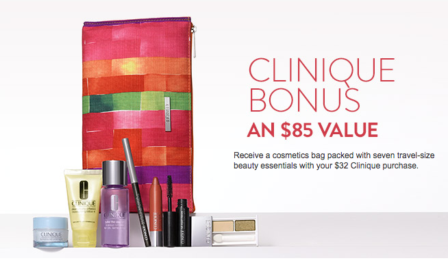 Nordstrom Clinique Bonus Event Time (Free Gift With - Ends Wednesday