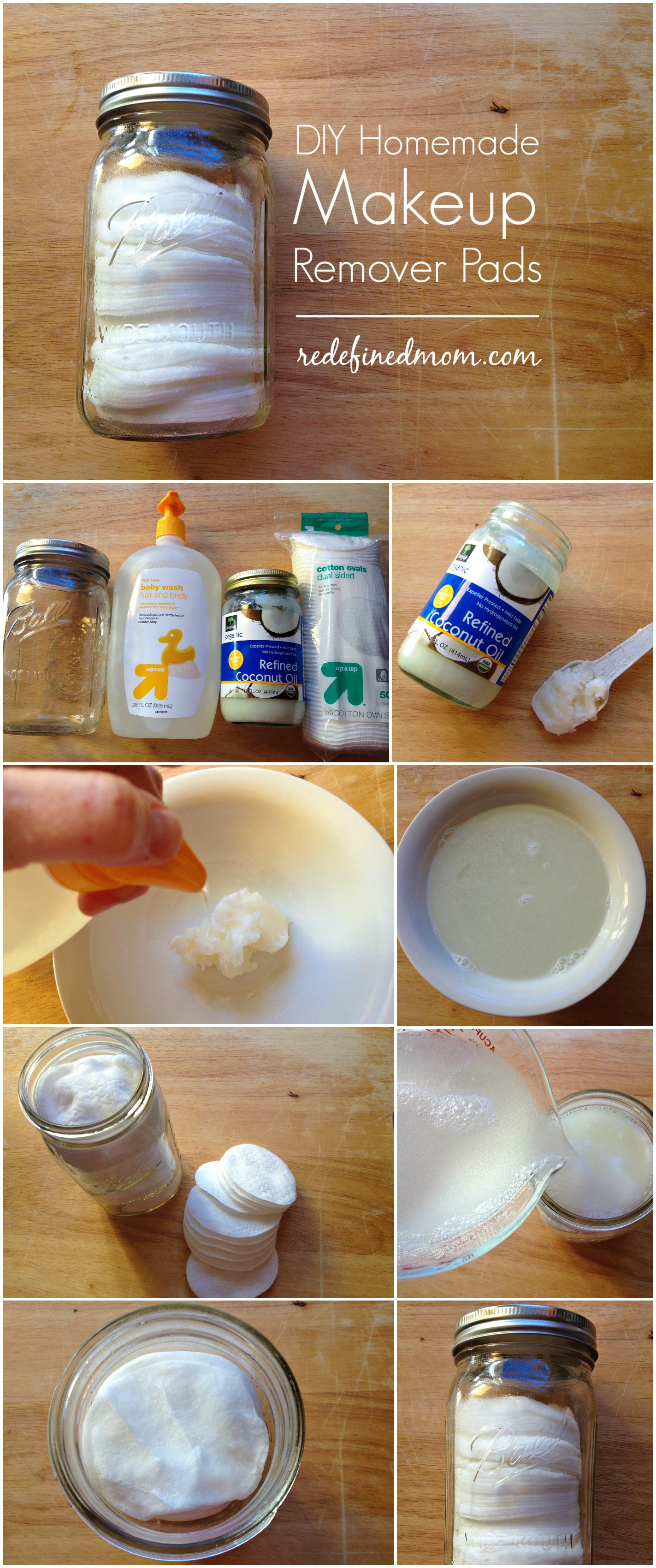 DIY Homemade Makeup Remover Pads