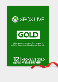 Xbox Live Gold Membership Christmas