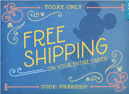 Disney Store Shipping