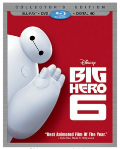 Big HERO 6 DVD - BluRAY