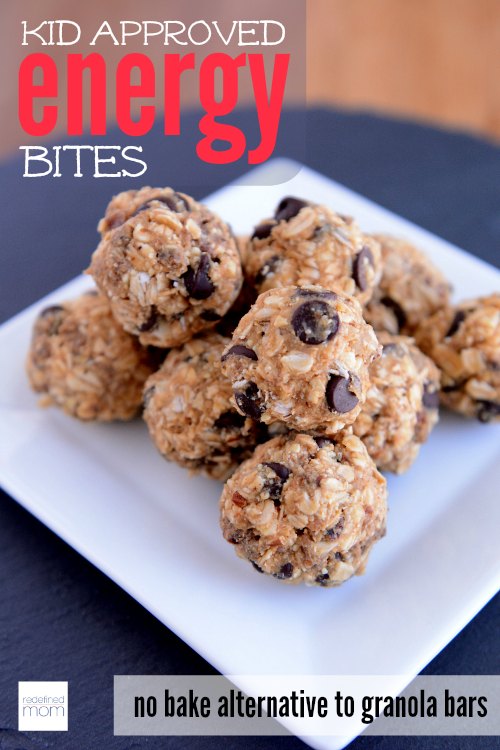 Have you FAILED at making homemade granola bars before? NO MORE. This Kid Approved No Bake Energy Bites Recipe is an awesome, super easy no-bake alternative to pre-made granola bars. Bonus: Your kids think they are dessert and it's HEALTHY.