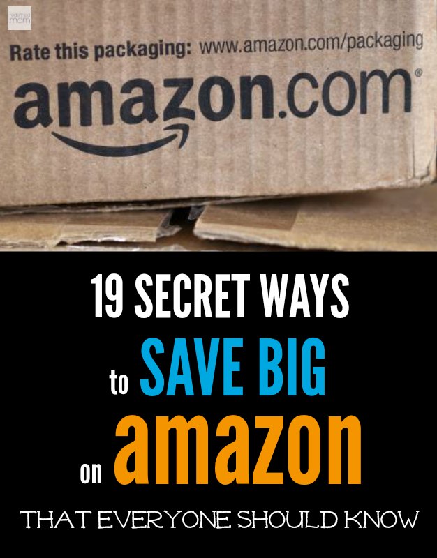 Think you know everything about Amazon? Here are 19 Secret Ways To Save Big At Amazon That Everyone Should Know. Guaranteed to be several you didn't know.