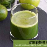 Green Goddess Juice Recipe {makes you a warrior every morning}