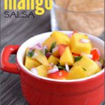 Quick Easy 5 Ingredient Mango Salsa Recipe