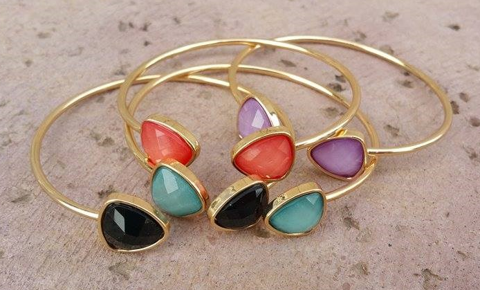 Stackable Stone Bracelets