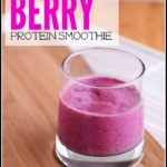 Triple Berry Protein Smoothie Recipe
