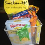DIY A Bit of Sunshine Gift with FREE Printable Tags