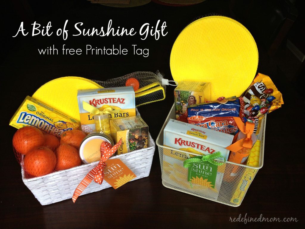 Have a friend who needs a bit of sunshine in their life? This DIY A Bit of Sunshine Gift with FREE Printable Tags is the perfect way to brighten their day.