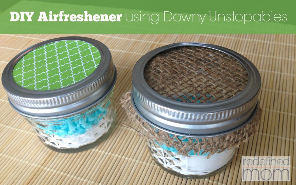 Have a spot that smells like stinky feet instead of fresh sheets? Create this compact DIY Air Freshener Using Downy Unstopables to eliminate odors instantly