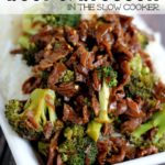 Slow Cooker Spicy Beef and Broccoli Recipe