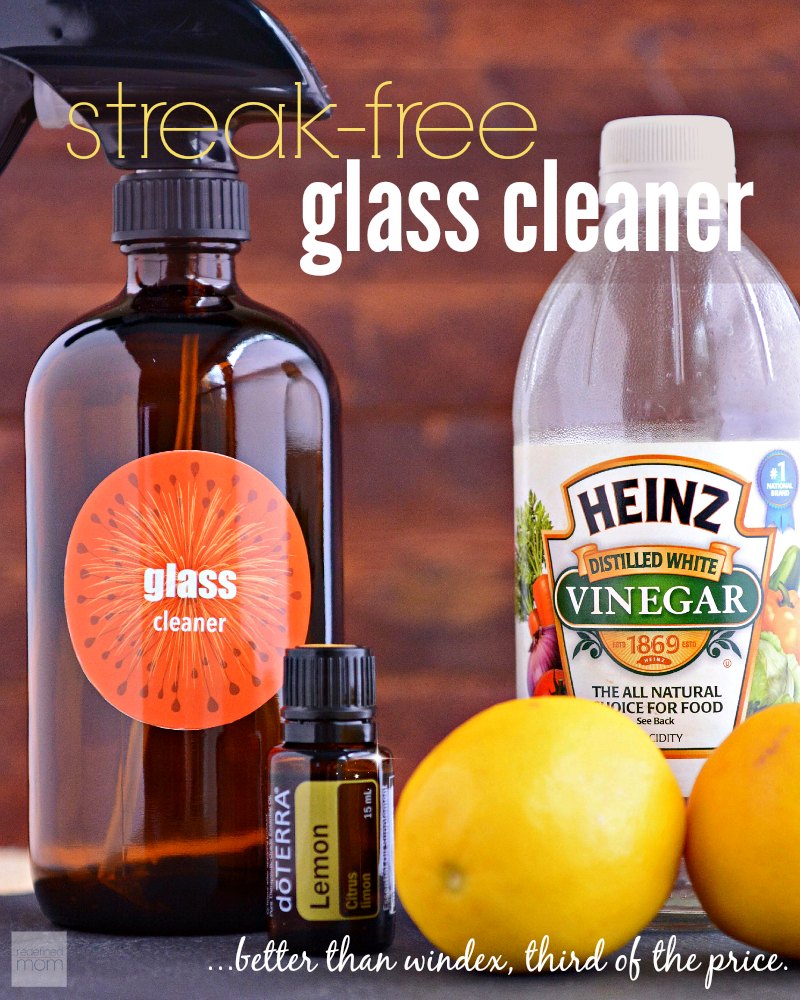 Did you know using windex leaves wax on windows and mirrors? And overtime that "streak-free shine" becomes impossible to get because of the wax. A better option is to use this Streak-Free Homemade Glass Cleaner instead, great looking windows, no waxy build up. Plus it's all-natural, super easy to make, and a third of the cost.