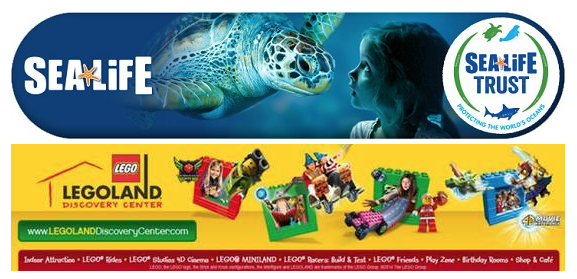 SeaLife-LEGOLand Combined LOGO