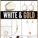 Summer Hot White & Gold Accessories
