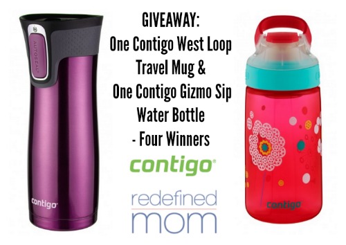 Contigo Gizmo Sip Review {DIE STRAW DIE} and Giveaway {4 Winners}