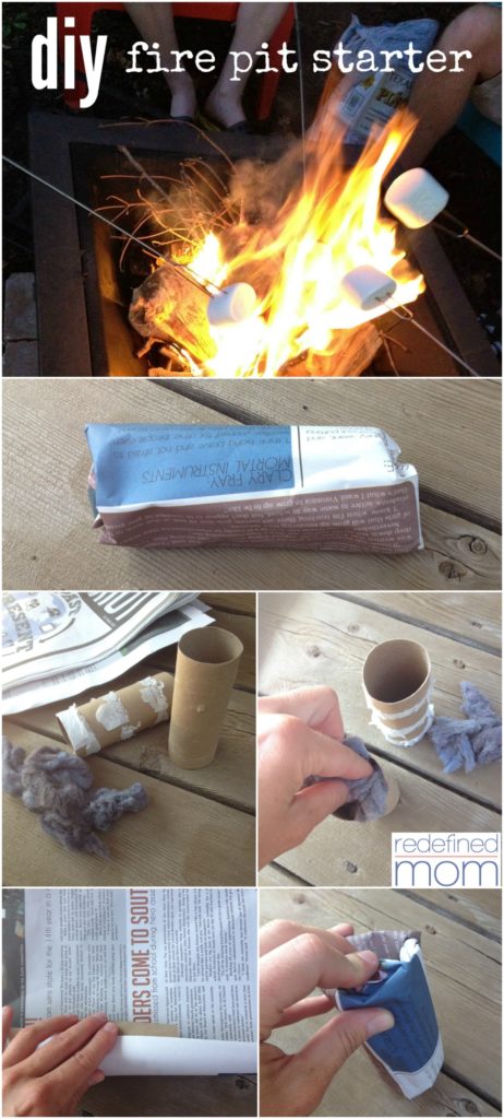 Love a fire? Hate getting it going? Here are the easiest Homemade Fire Starter Kits you'll ever make. Guaranteed to get the fire going fast.