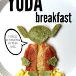 Star Wars YODA Breakfast With Pancakes Bacon & Eggs