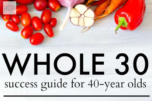 Interested in the Whole 30, but wondering if it is right for you? That's why I created the Whole 30 Success Guide For 40-Year Olds..it talks about is this the right eating plan for you, the steps needed for success and the good, the bad & my results.