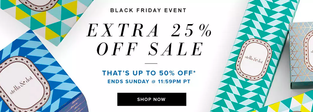 Stella Dot Black Friday Sale