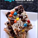 Disney Copycat Magic Cookie Bar Recipe