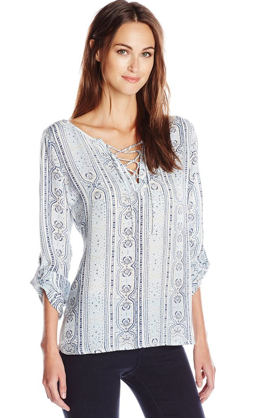 NYDJ Paisley Blouse