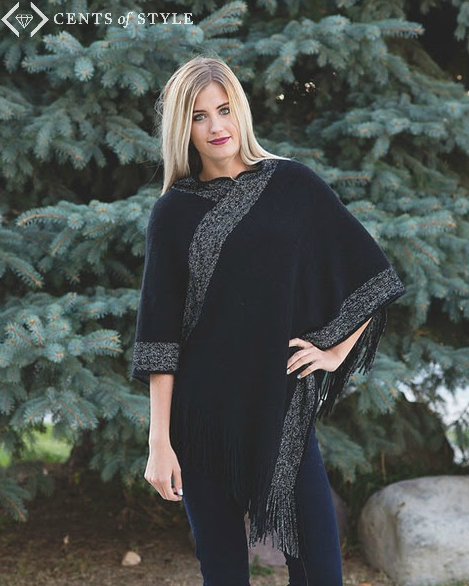Cents of Style Poncho Clearance