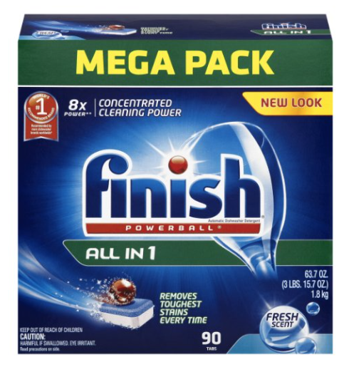 Finish Dishwasher Tabs - Mega Pack