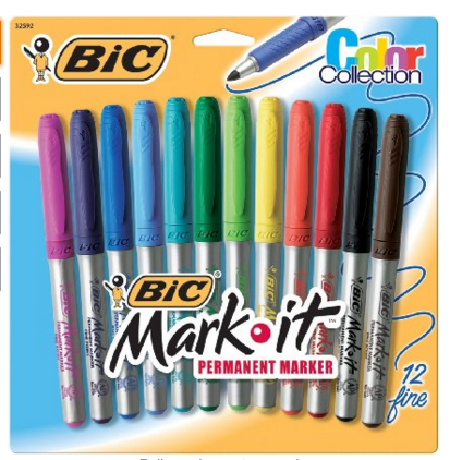 BIC Mark-It 12 Count