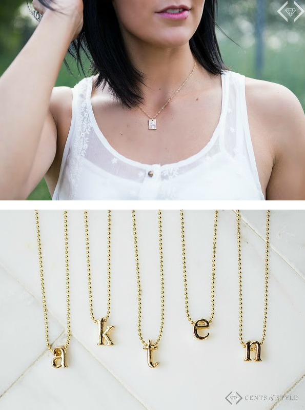 Monogrammed Jewelry