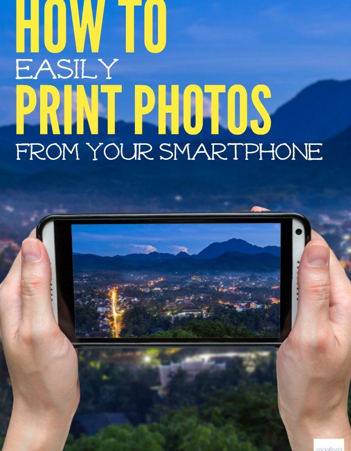 Don't lose all of your memories if you lose or break your phone...here are steps on how to easily print photos from your smartphone