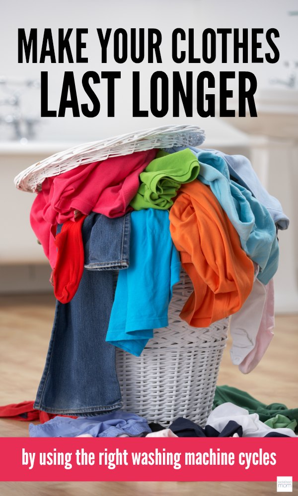 Did you know that using the right washing machine cycle and the right water temperature can help make you clothes last longer and look newer? Check out this Washing Machine Cycles Explained Guide and laundry like an adult.