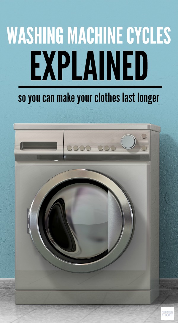Did you know that using the right washing machine cycle and the right water temperature can help make you clothes last longer and look newer? Check out this Washing Machine Cycles Explained Guide and laundry like an adult.