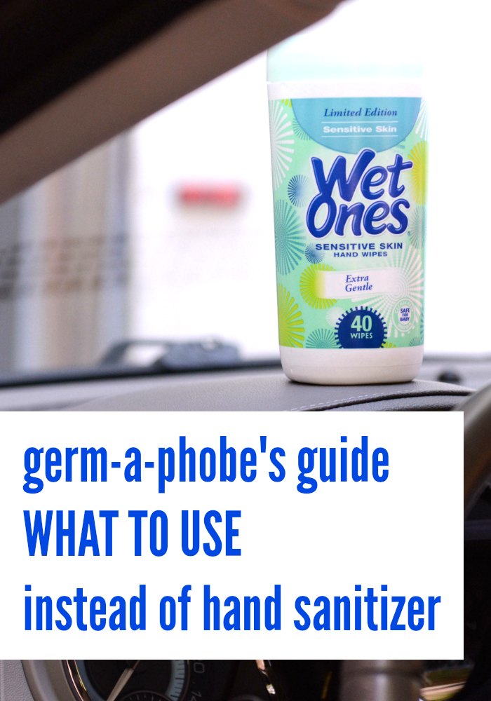 I hate germs. HATE THEM. I also hate hand sanitizer. HATE IT. So what's an on-the-go germ-a-phobe to do? Four words...WET ONES HAND WIPES. For under $2, it's a travesty to not have these wipes in your car.
