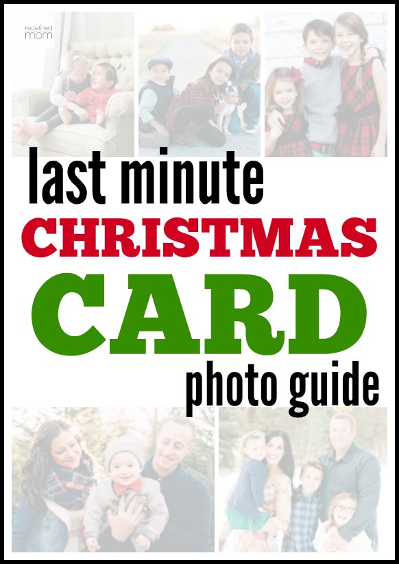 Only have 15 minutes to get the perfect Christmas photo? Don't worry, this guide to last minute Christmas Card Photos means perfect photos in record time.