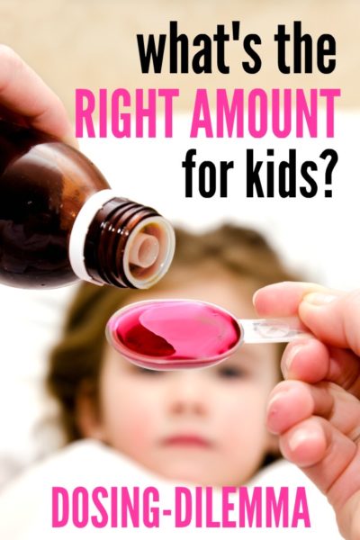 Dosing-Dilemma - What's The Right Amount For Kids? #CMHMoms